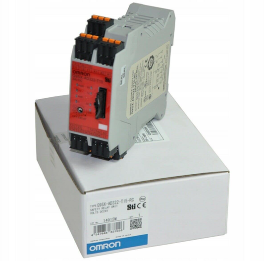 NEW OMRON G9SX-AD322-T15-RC Safety Relay DHL / UPS / FedEx