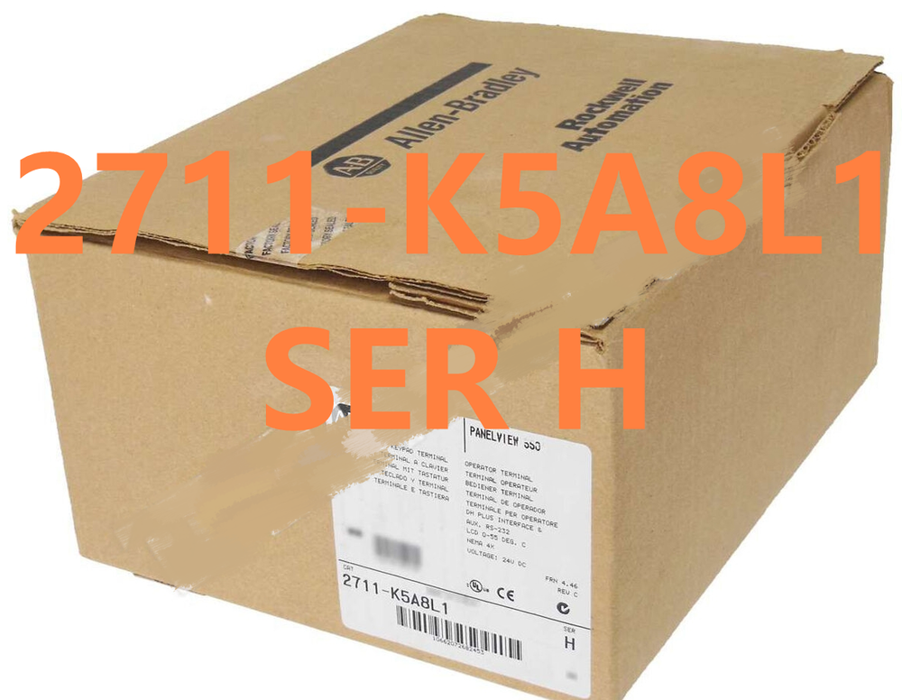 NEW AB 2711-K5A8L1 Allen-Bradley Operator Panel PanelView 550 Ser H FREE SHIP DHL / UPS / FedEx