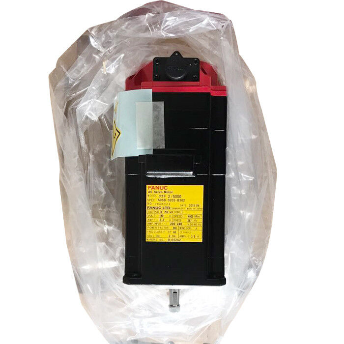 NEW ORIGINAL FANUC AC SERVO MOTOR A06B-0205-B302 A06B0205B302 FREE SHIPPINGDHL / UPS / FedEx