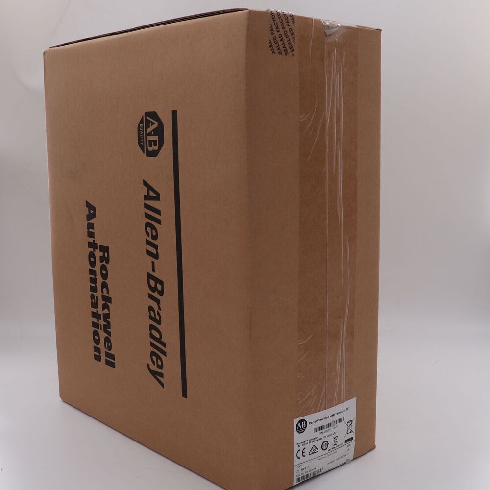 New Factory Sealed Allen Bradley 2711R-T10T / A PanelView 800 HMI Terminal 10'' DHL / UPS / FedEx