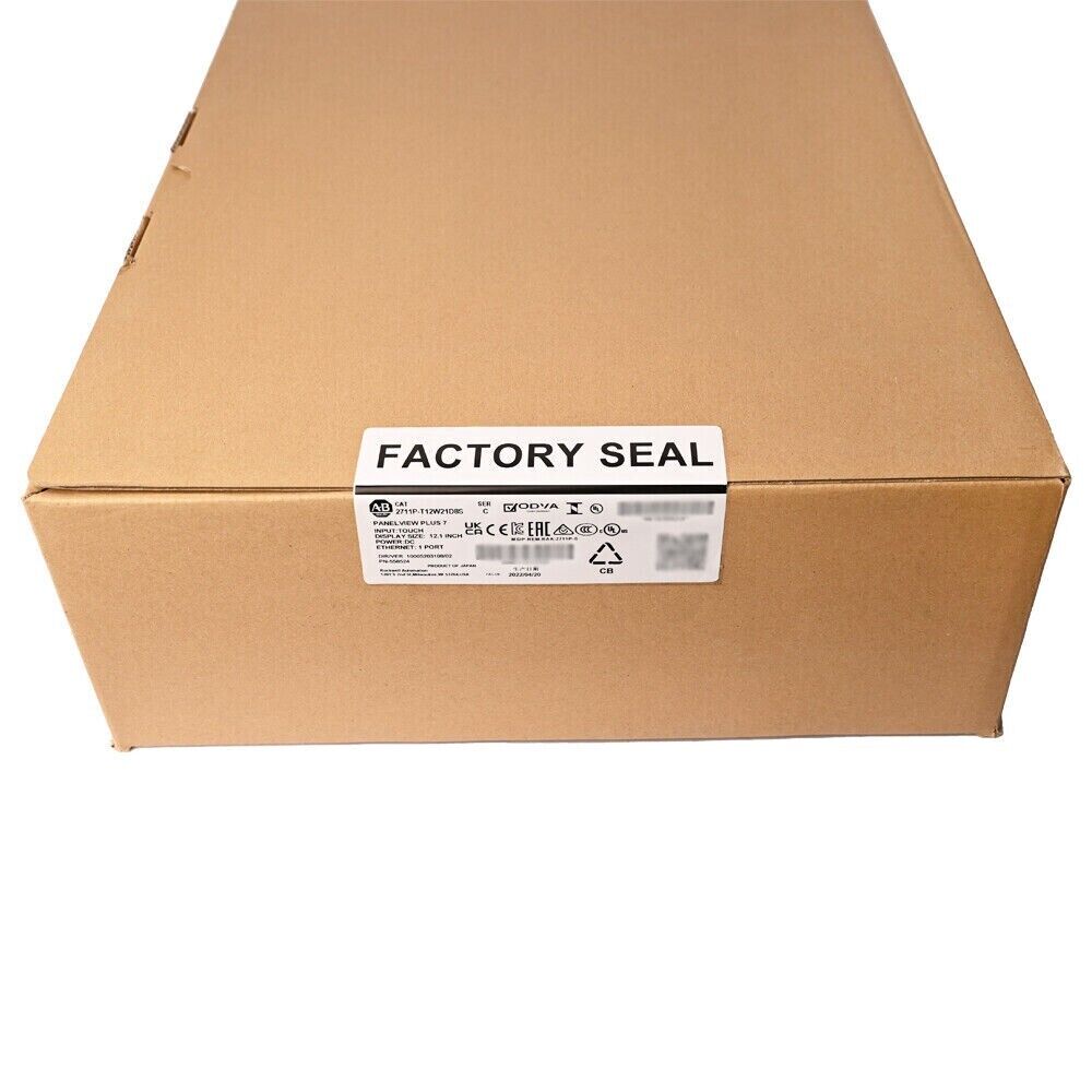 Allen-Bradley 2711P-T12W21D8S PanelView Plus7 Graphic Terminal2711PT12W21D8S NEW UPS / DHL / Fedex