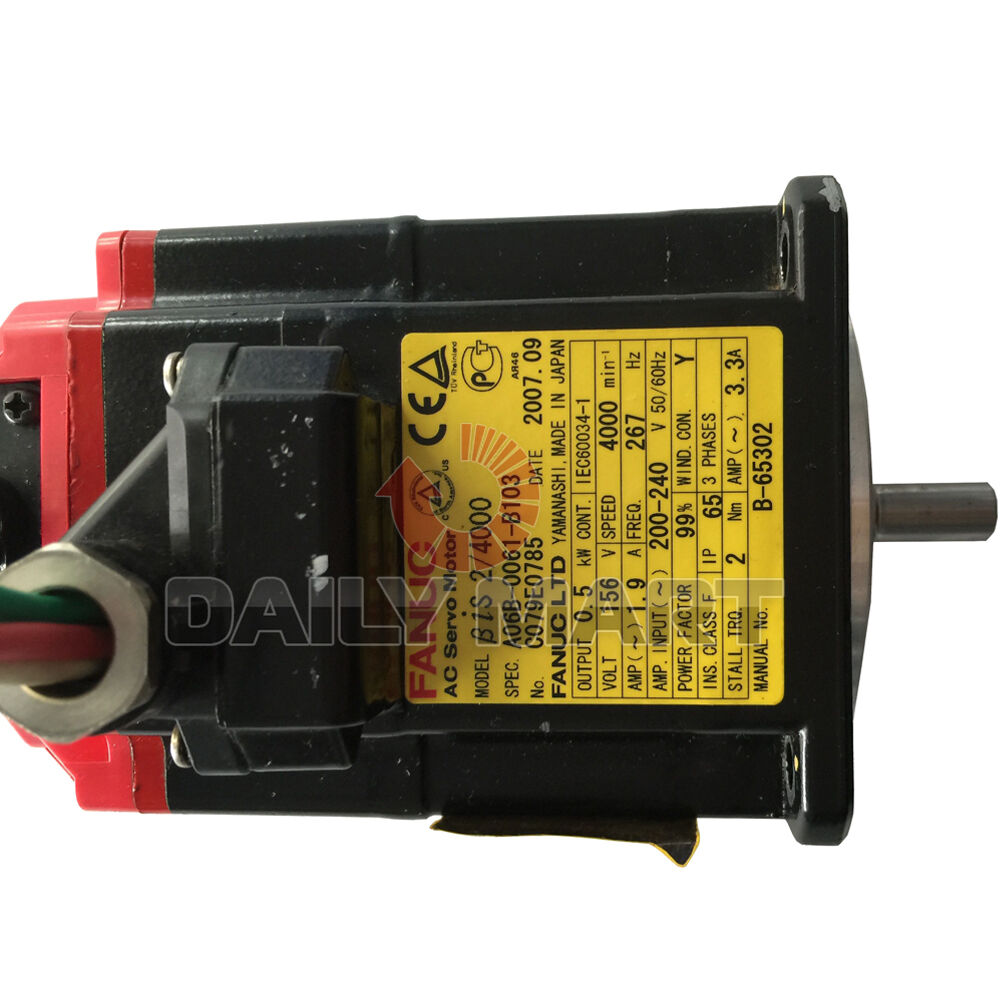 Used FANUC Servo Motor A06B-0061-B103