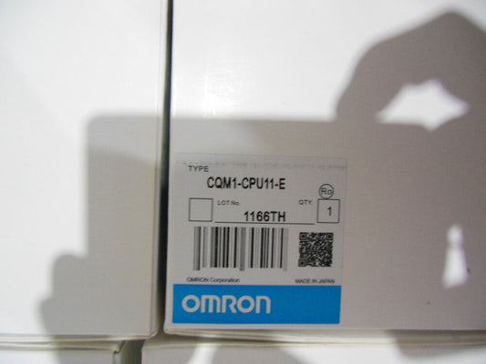 OMRON PLC CQM1-CPU11-E FREE EXPEDITED SHIPPING NEW DHL / UPS / FedEx