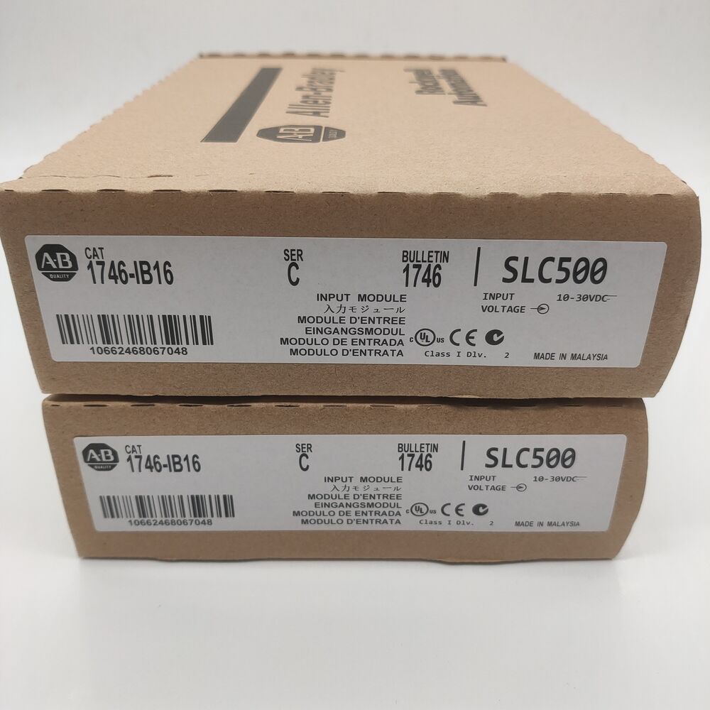 NEW Factory Sealed Allen-Bradley 1746-IB16 Input Module Ser C PLC Module SLC500 DHL / UPS / FedEx