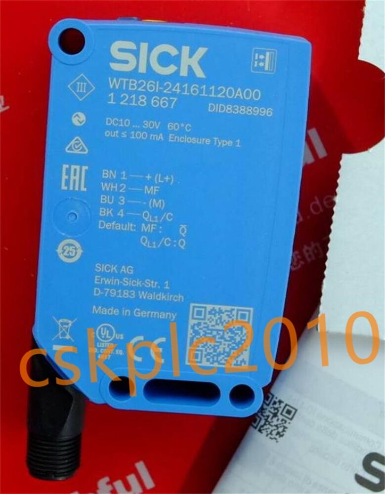 1 PCS NEW IN BOX SICK Photoelectric sensor WTB26I-24161120A00 1218667