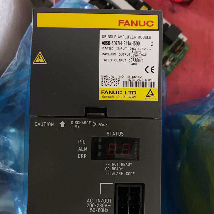 NEW FANUC SPINDLE AMPLIFIER MODULE A06B-6078-H211#H500 FREE EXPEDITED SHIPPING DHL / UPS / FedEx