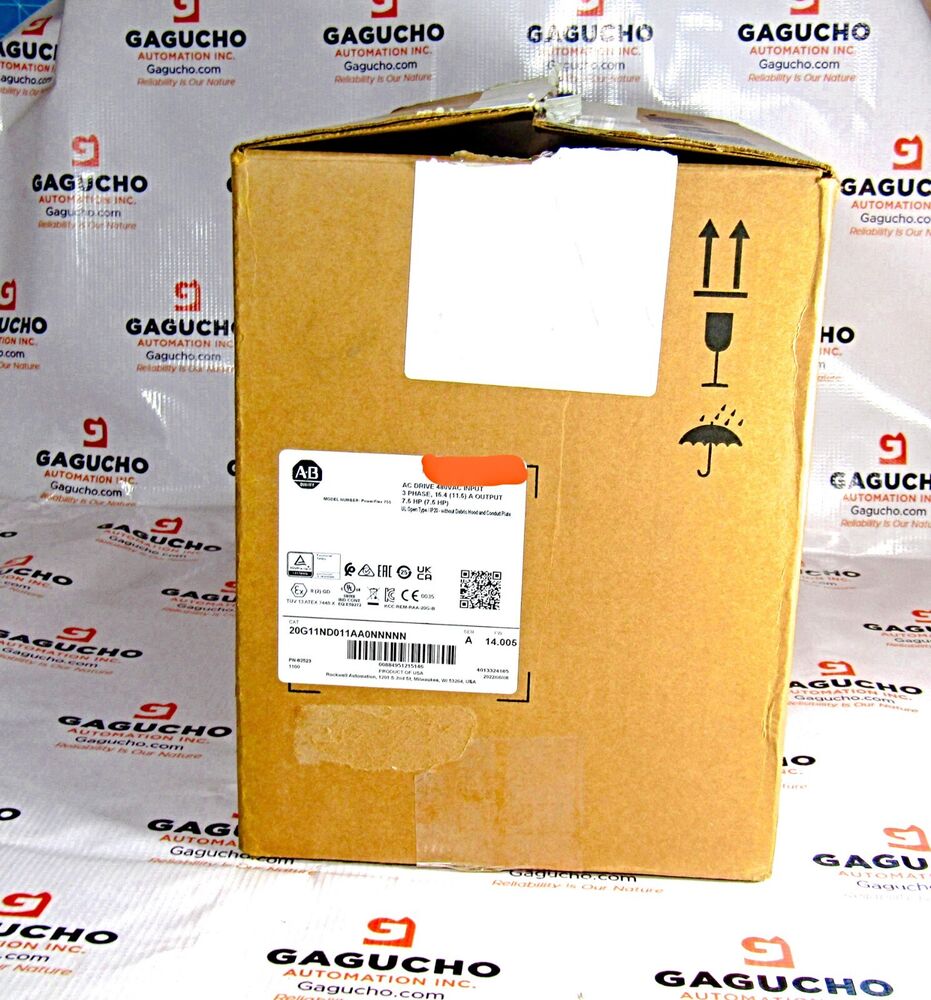 SURPLUS 2022 ALLEN BRADLEY 20G11ND011AA0NNNNN SER A DRIVE AB 20G11ND011AA0NNNNN DHL / UPS / FedEx