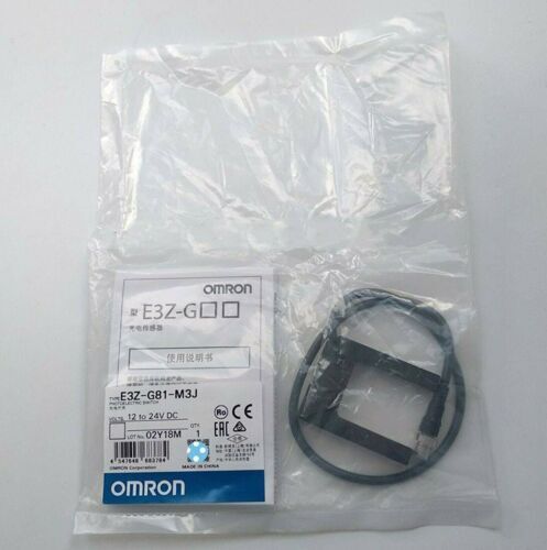 New Omron E3Z-G81-M3J Photoelectric Switch Sensor Free Shipping E3ZG81M3J 1PC DHL / UPS / FedEx