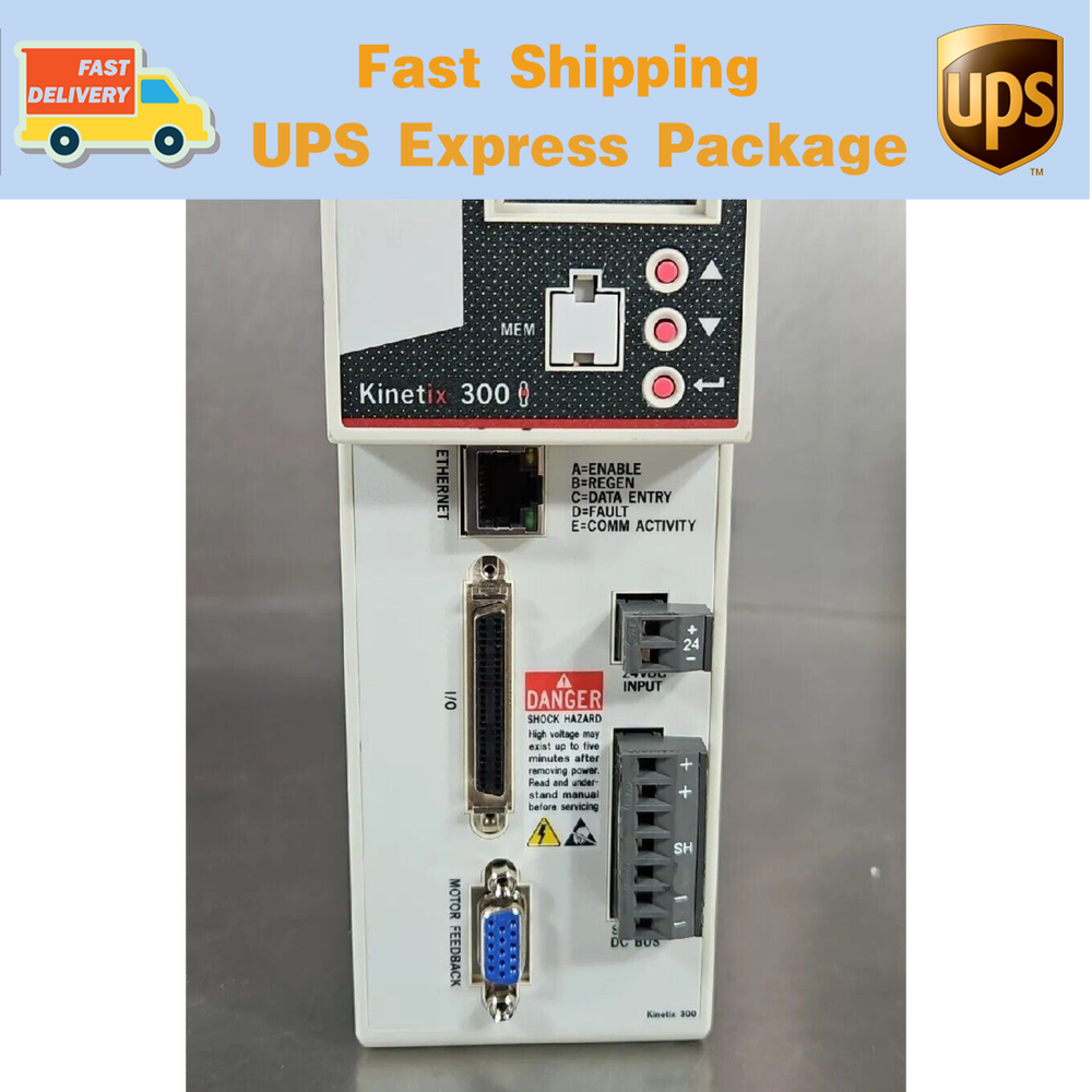 2097-V33PR3 Allen Bradley Kinetix 300 Servo Drive Expedited Shipping 2097V33PR3 DHL / UPS / FedEx