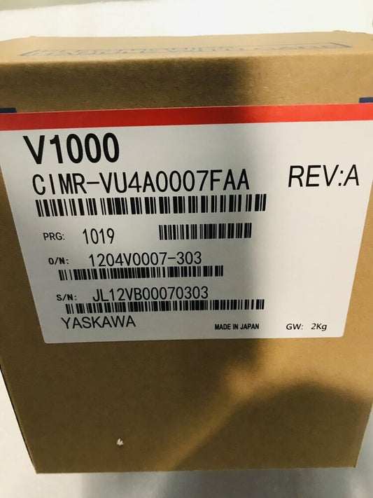 1PC New Yaskawa CIMR-VU4A0007FAA Inverter Urgent Shipment