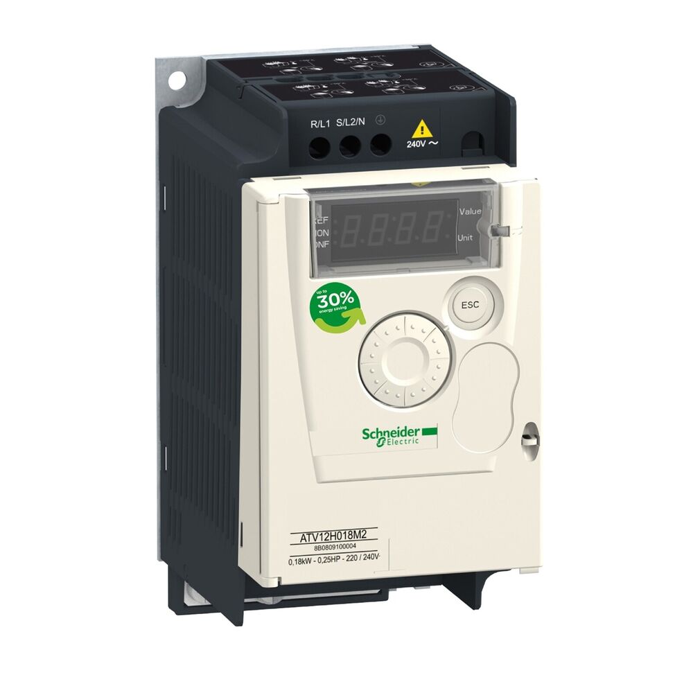 NEW Schneider ATV12H018M2 Inverter 0.18kW 230V, Variable Speed Drive ATV12 DHL / UPS / FedEX