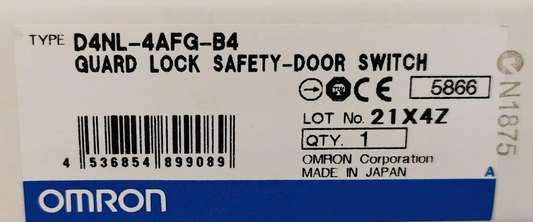 NEW Omron D4NL-4AFG-B4 Safety Door Electromagnetic Lock DHL / UPS / FedEx