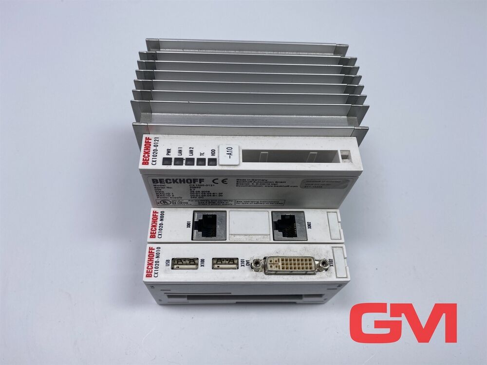 Beckhoff Cpu-Grundmodul CX1020-0121 CPU Unit Hw 5.7+CX1020-N000+CX1020-N010