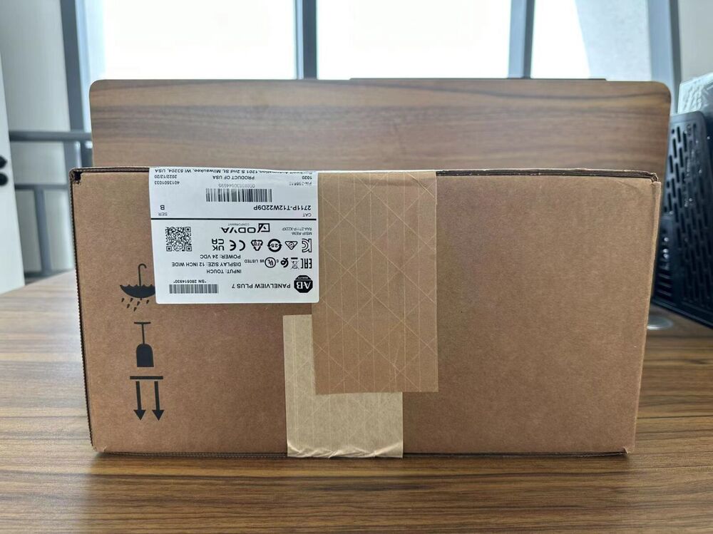 New Sealed Allen-Bradley AB 2711P-T12W22D9P PanelView Plus 7 Color Touch 12" DHL / UPS / FedEx