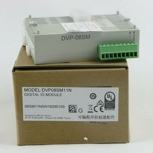 1PCS New Delta DVP08SM11N PLC In Box Free Shipping DHL / UPS / FedEx