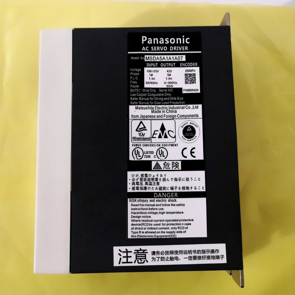 1PC New In Box Panasonic MSDA5A1A1A07 Servo Drive Expedited Shipping