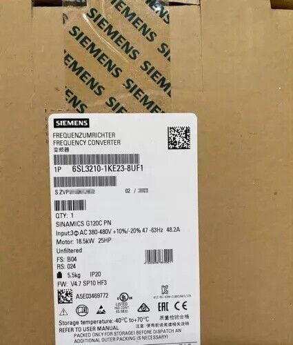 6SL3210-1KE23-8UF1 100% brand new original frequency converter, free shipping  UPS /  Fedex / DHL