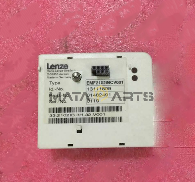 one Used Lenze EMF2102IBCV001 COMMUNICATION MODULE