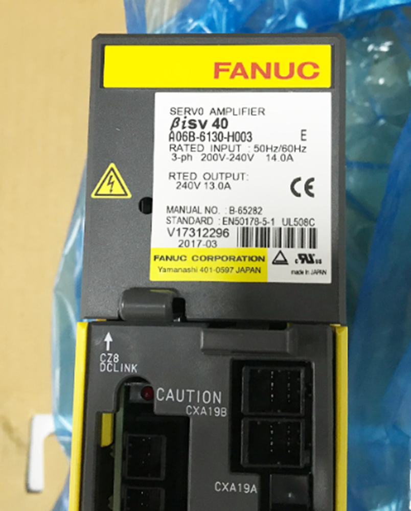 New in Box FANUC A06B-6160-H003 DHL / UPS / FedEx