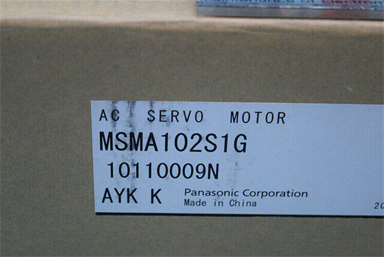 1PC New In Box Panasonic MSMA102S1G Servo Motor Expedited Shipping