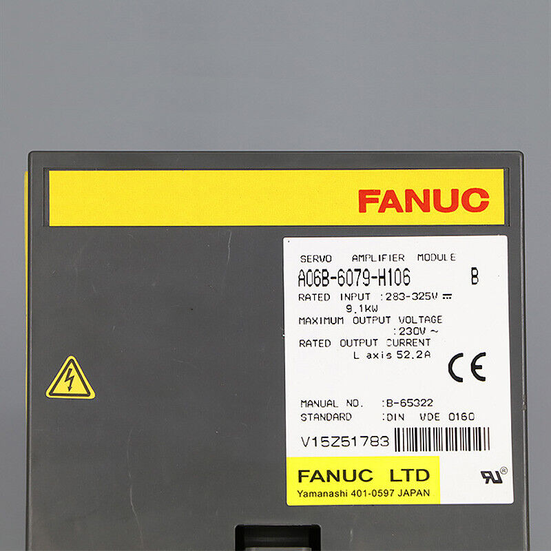 NEW FANUC A06B-6079-H106 SERVO AMPLIFIER A06B607-H106 EXPEDITED SHIPPINGDHL / UPS / FedEx