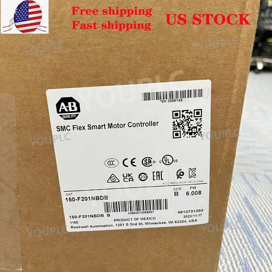 AB New Factory Sealed 150-F201NBDB smart motor controller Free Shipping DHL / UPS / FedEx