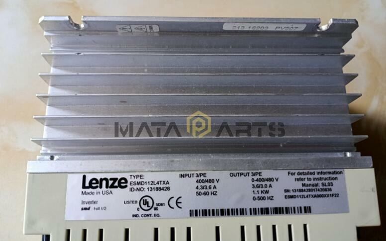 1PCS Used LENZE ESMD112L4TXA Frequency Inverter Tested