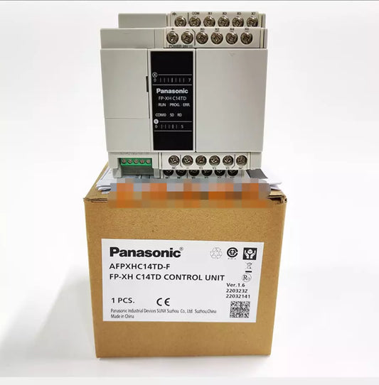 1PC New Panasonic AFPXHC14TD-F PLC Control Unit Expedited Shipping