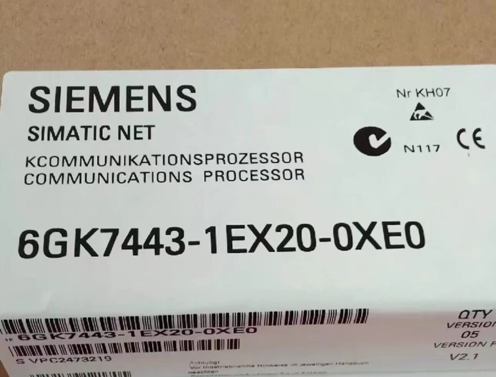 6GK7 443-1EX20-0XE0 NEW SIEMENS 6GK7443-1EX20-0XE0 1EX2O-OXEO S7-400 CP 443-1 Fedex / DHL