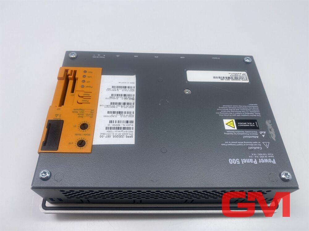 B&R Operating Terminal 5PP520.0702-00 Operator Revision D0 Power Panel 500