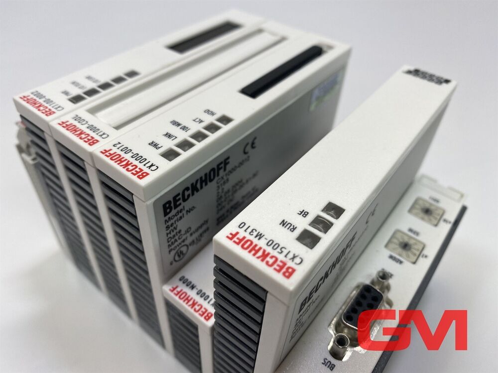 Beckhoff Control Unit CX1000-0012 Hw 2.2+ CX1500-M310+ CX1000-C00L+ CX1100-0002+