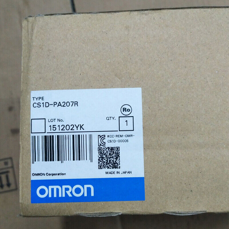 Omron CS1D-PA207R PLC CS1DPA207R New In Box Expedited Shipping DHL / UPS / FedEx