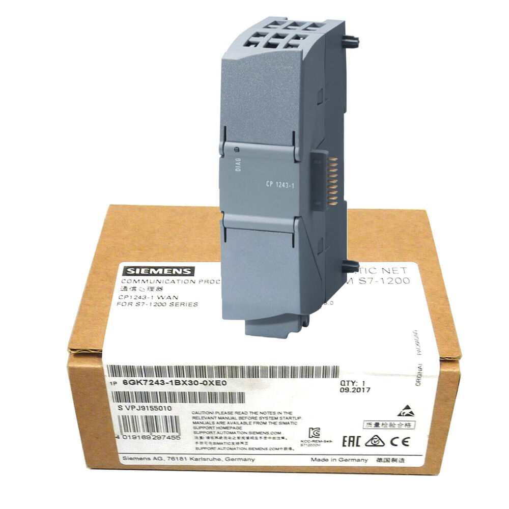 New SIEMENS 6GK7243-1BX30-0XE0 6GK7 243-1BX30-0XE0 Communication Processor DHL / UPS / FedEx