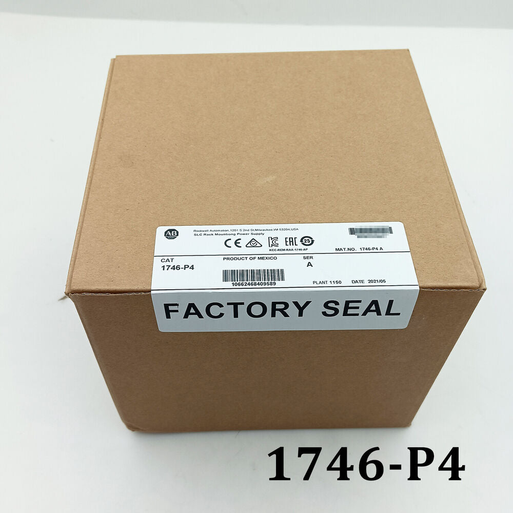 Allen-Bradley 1746-P4 Ser A SLC 500 Power Supply AB 1746-P4 Module New Sealed DHL / UPS / FedEx