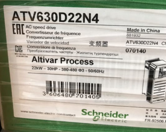 NEW SCHNEIDER ATV630D22N4 Inverter DHL / UPS / FedEX