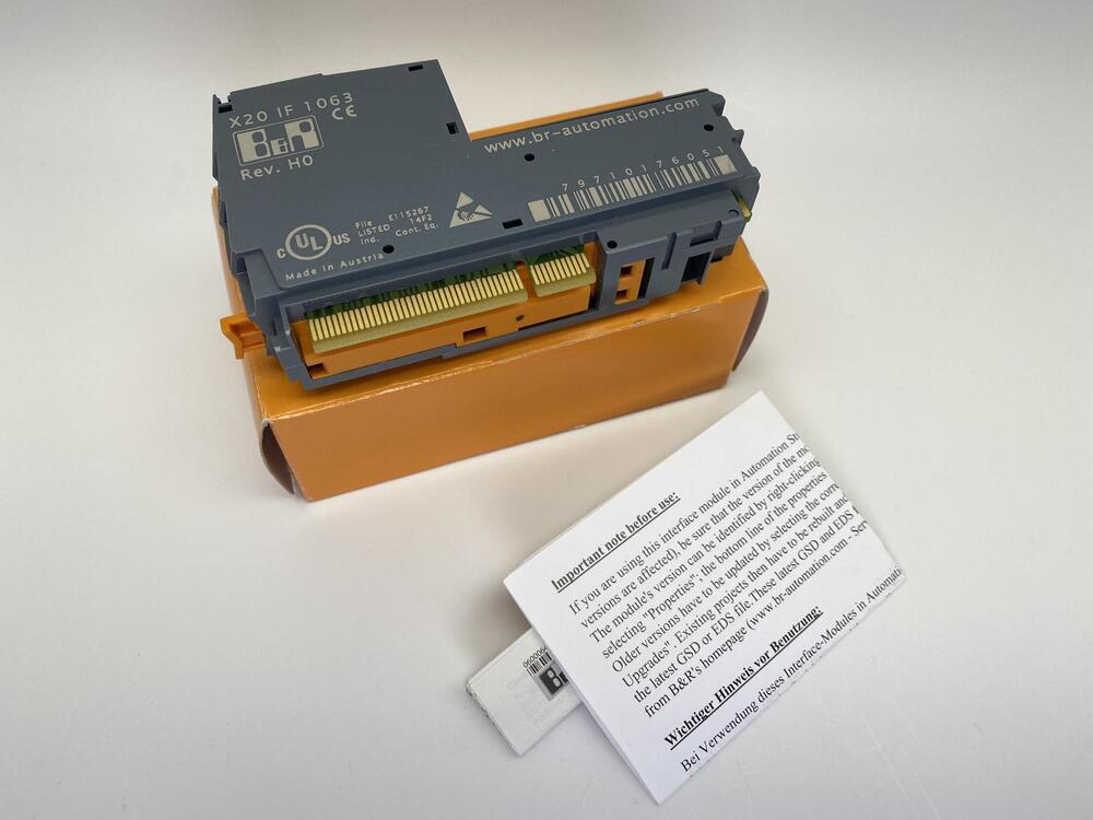 B&R Interface Module X20IF1063 Unit Revision H0 X20 IF1063