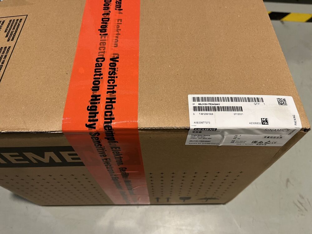 1PC Siemens New Sealed 6SL3120-1TE24-5AA3 6SL3 120-1TE24-5AA3 In stock UPS / Fedex / DHL