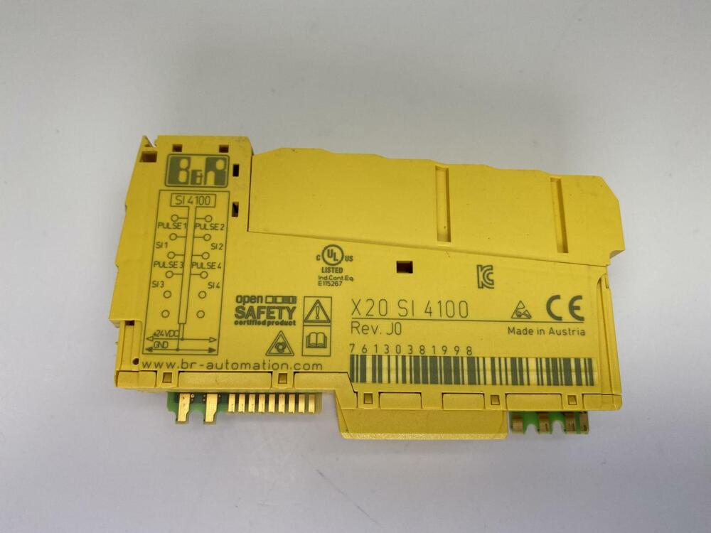 B&R Safe Input Module X20SI4100 Safety X20 SI4100 Revision J0