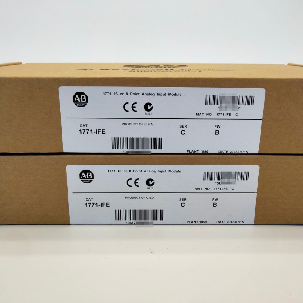 NEW Factory Sealed 1771-IFE SER C PLC-5 Analog Input Module 1771IFE PLC DHL / UPS / FedEx