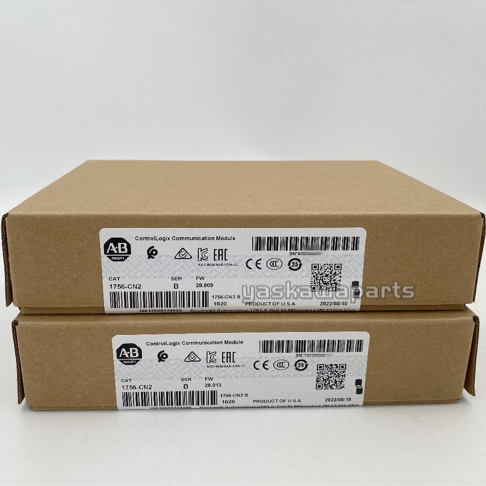 Allen-Bradley 1756-CN2 / B Controllogix Communication Module 1756CN2 New Sealed DHL / UPS / FedEx