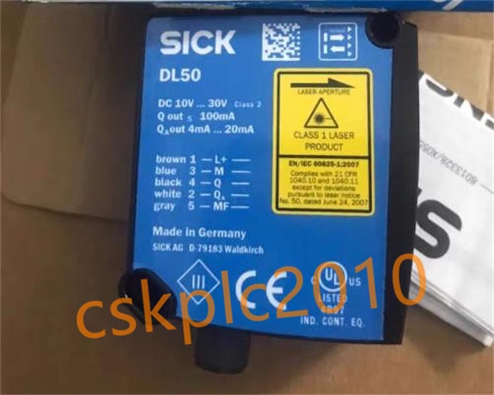 1 PCS NEW IN BOX SICK Laser ranging sensor DL50-P1123 1047361