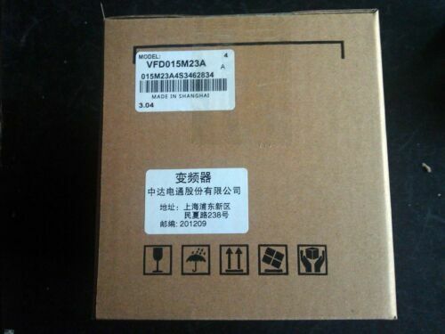 1PC New Delta VFD015M23A 220V 1.5kw Inverter 3 Phase In Box Expedited Shipping DHL / UPS / FedEx