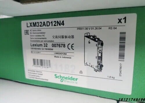 LXM32AD12N4 100% brand new original servo drive, free shipping LXM32AD12N4 UPS / DHL / Fedex