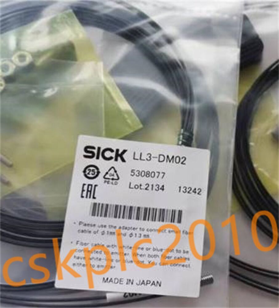 1 PCS NEW IN BOX SICK Optical fiber head sensor LL3-DM02 5308077