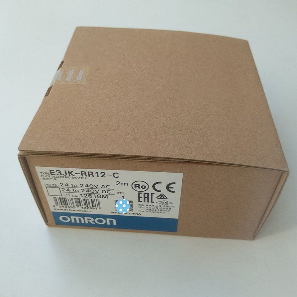 New Omron E3JK-RR12-C Photoelectric Switch E3JKRR12C Free Shipping 1PC DHL / UPS / FedEx