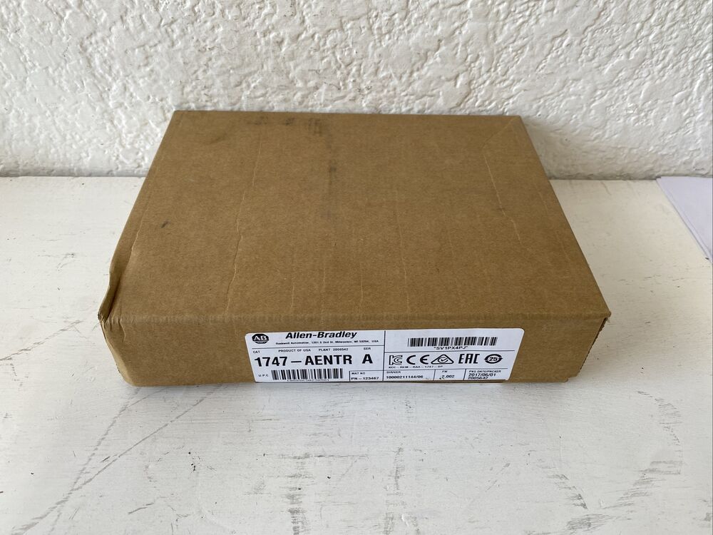 Allen-Bradley 1747-AENTR SLC 500 Ethernet/IP Adapter Module AB 1747-AENTR New Fedex or DHL