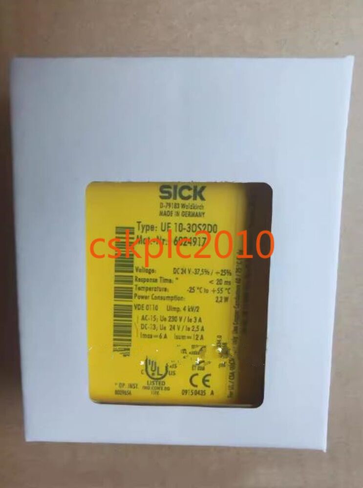 1 PCS new SICK UE10-3OS safety relay UE10-3OS2D0 6024917 new in box