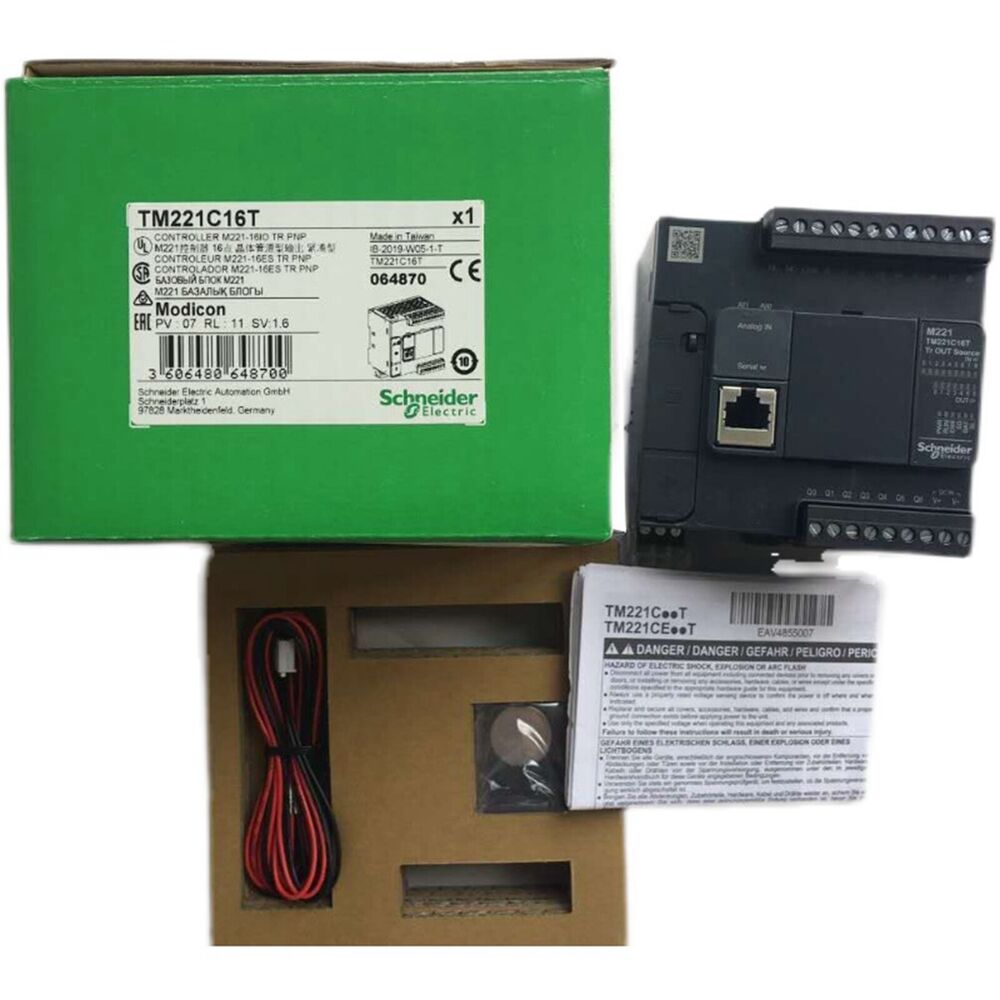 NEW Schneider TM221C16T Logic Controller DHL / UPS / FedEX