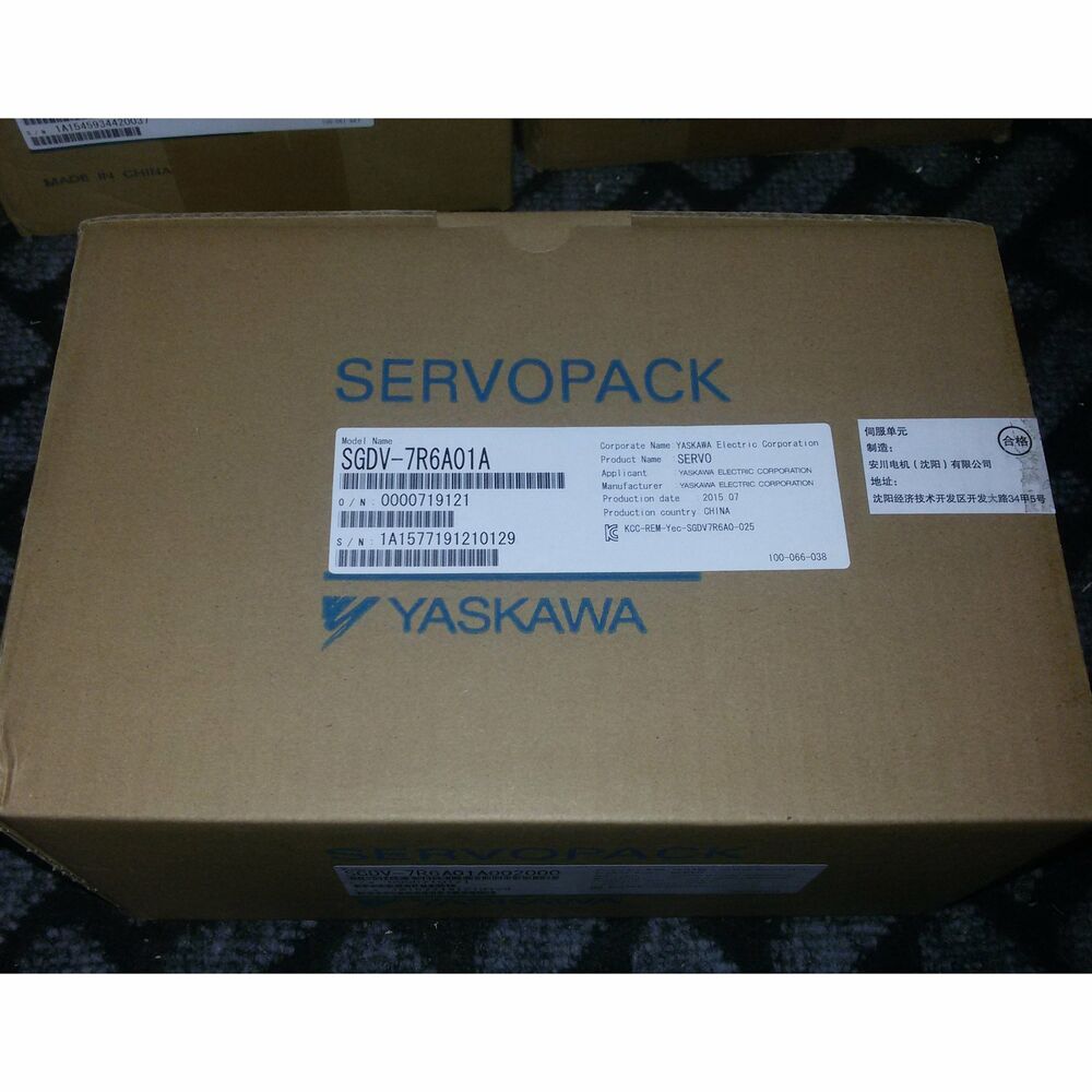 Yaskawa SGDV-7R6A01A Servo Drive SGDV7R6A01A New In Box Expedited Shipping DHL / UPS / FedEx