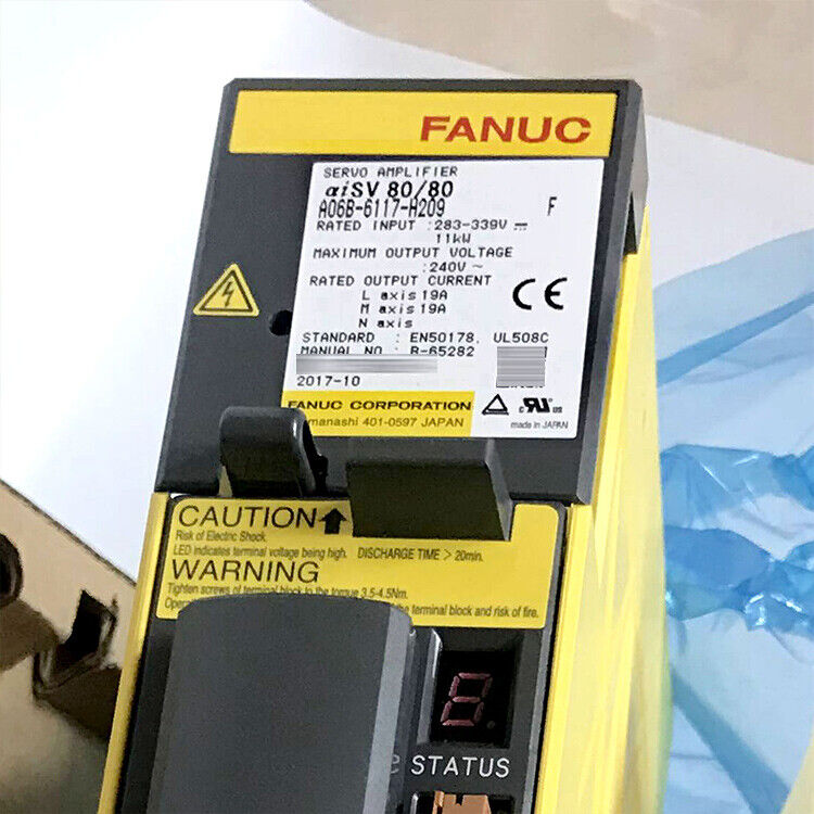 NEW ORIGINAL FANUC SERVO AMPLIFIER MODULE A06B-6117-H209 FREE EXPEDITED SHIPPINGDHL / UPS / FedEx